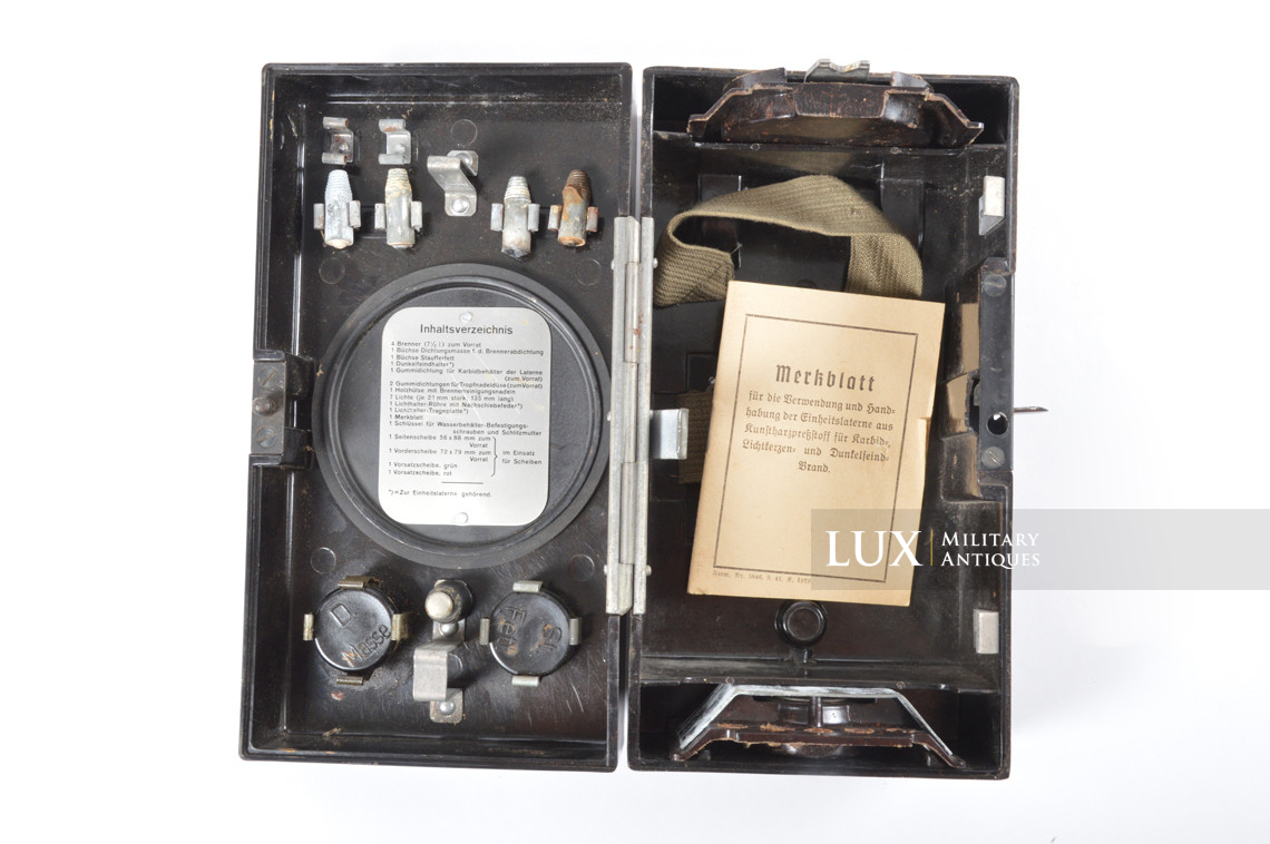 German field lantern replacement box, « Einheitslaterne 37 » - photo 19