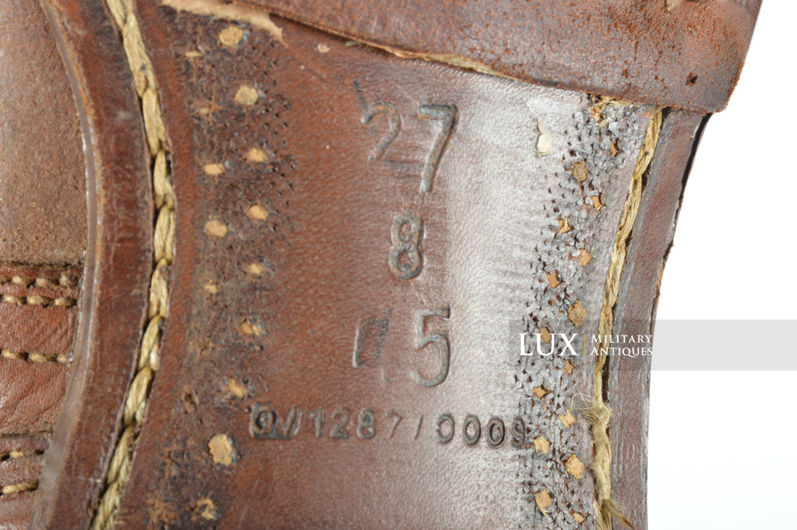 Brodequins allemands fin de guerre, « M44 » - photo 31