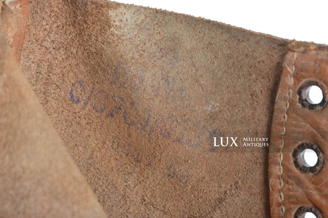 Late-war German low ankle combat boots, « RBNr » - photo 10
