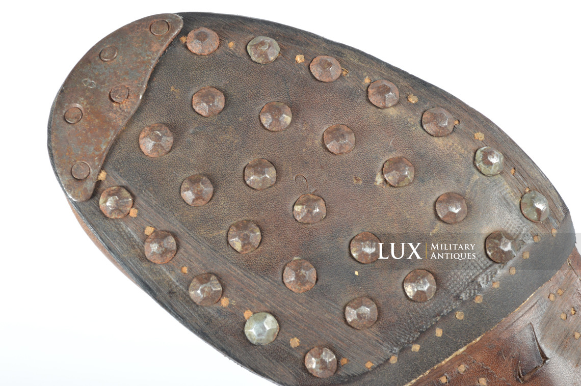 Late-war German low ankle combat boots, « RBNr » - photo 18