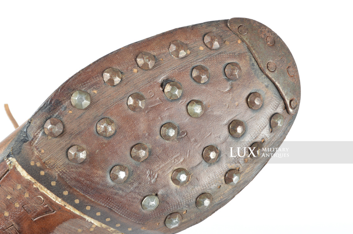 Late-war German low ankle combat boots, « RBNr » - photo 33