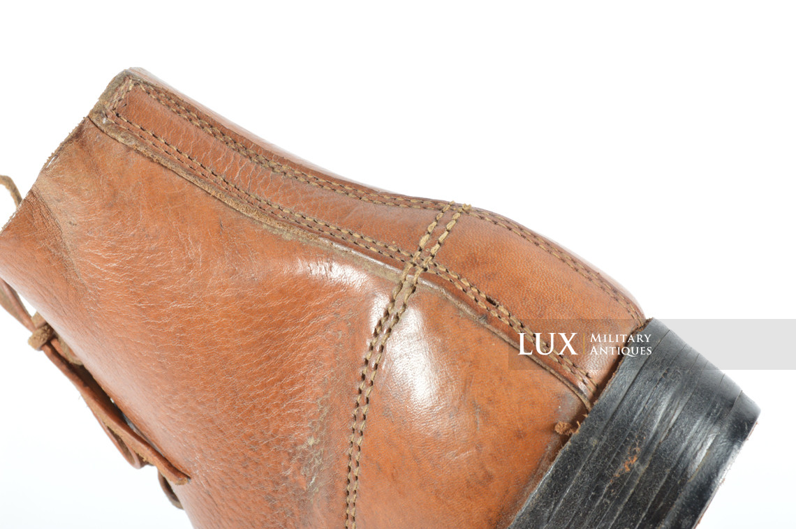 Late-war German low ankle combat boots, « RBNr » - photo 36