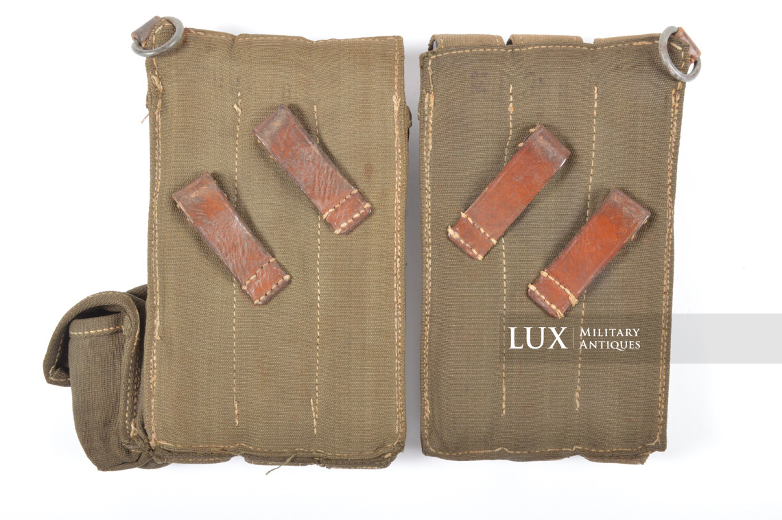 Very rare pair of early MP38u40 pouches, « dkk41 » - photo 7