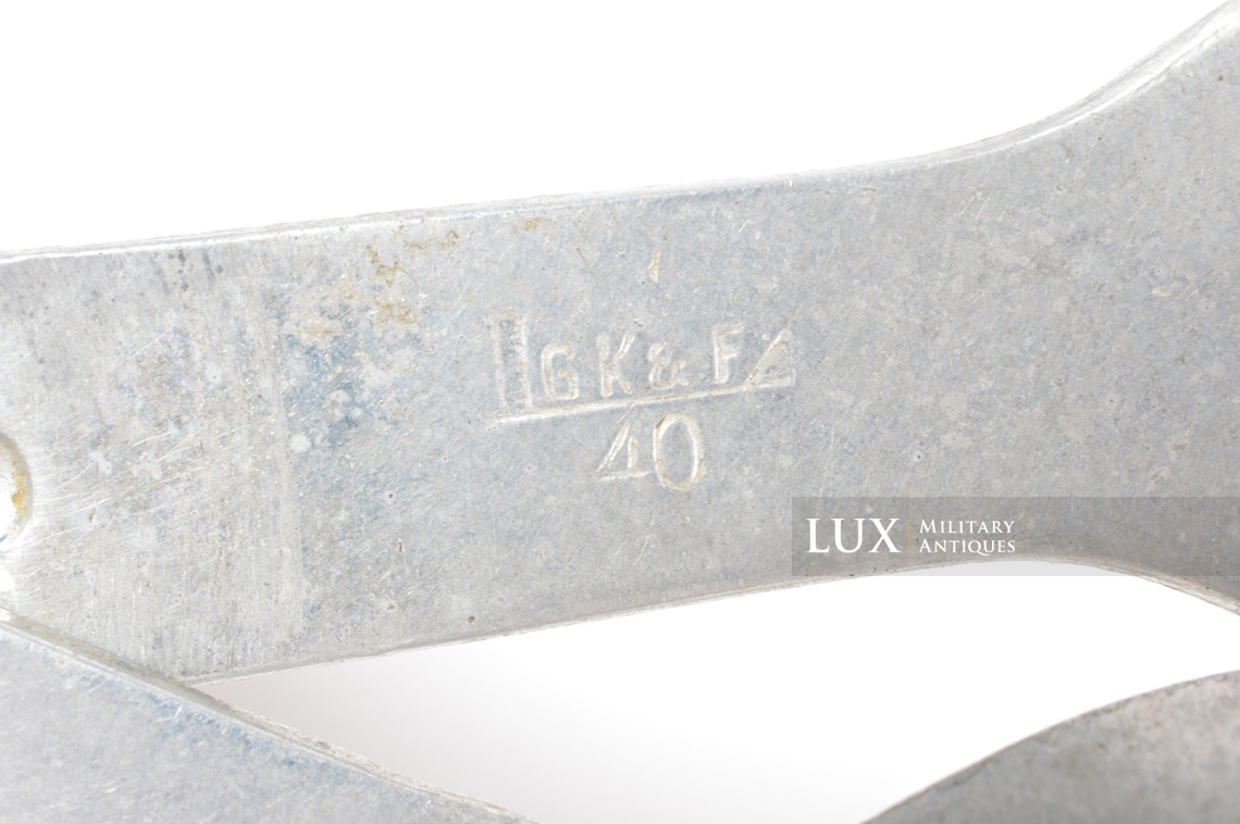 German field spoon/fork combo cutlery set, « LGK&F 40 » - photo 9