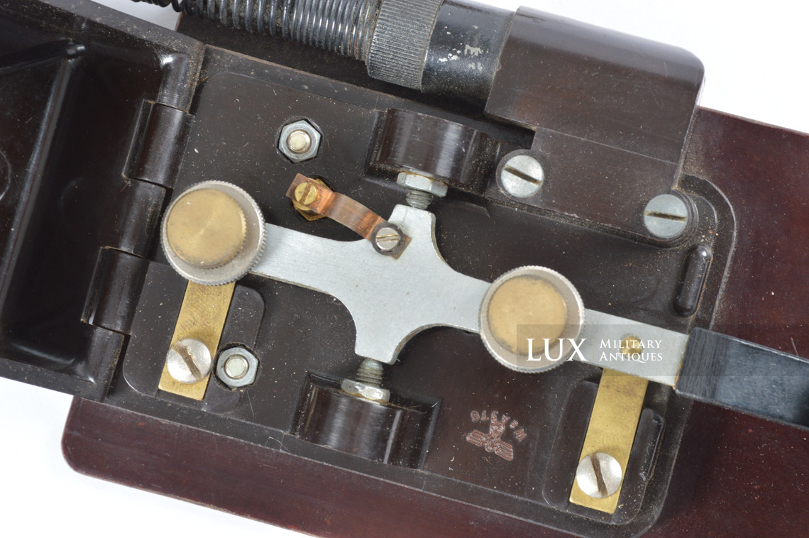 Appareil de communication allemand de code morse - photo 10