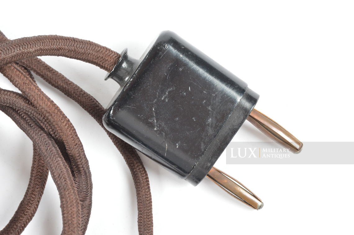 Unissued German Panzer / Armored headphones, « DFH.B 42 » - photo 15