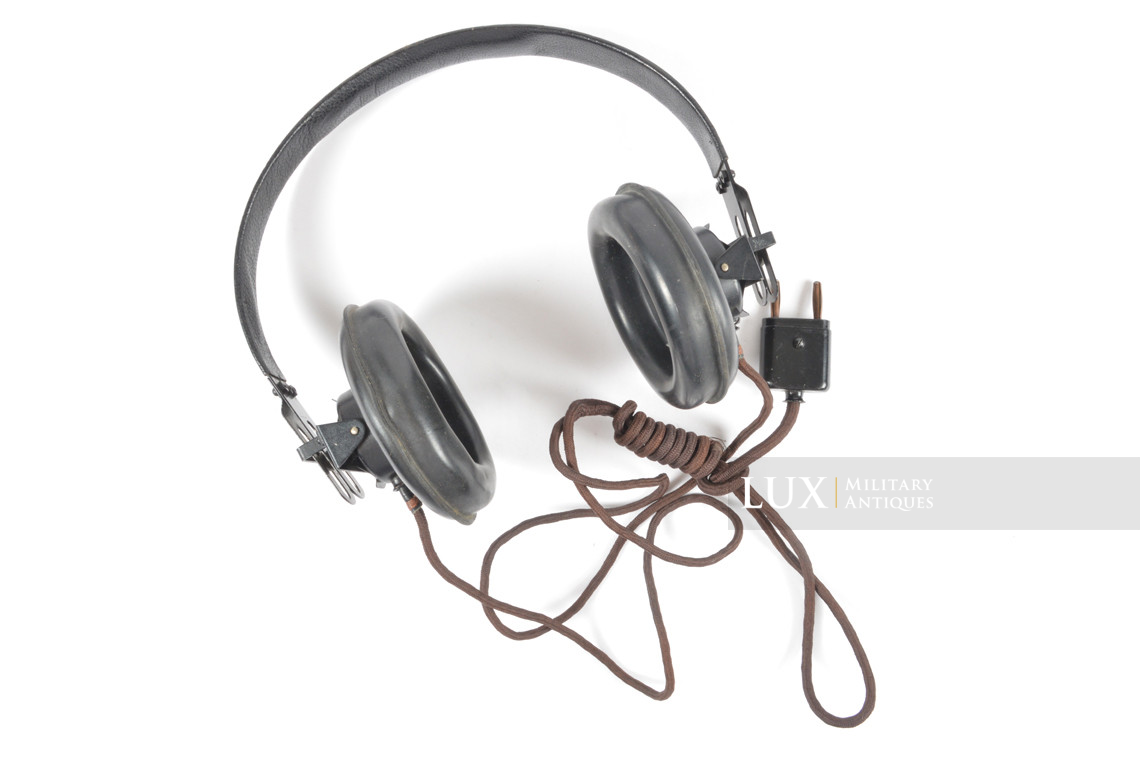 Unissued German Panzer / Armored headphones, « DFH.B 42 » - photo 21