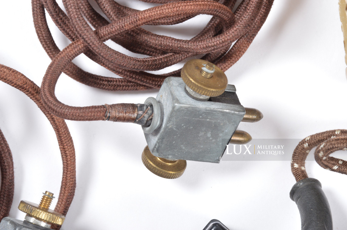 Rare ensemble microphone de poitrine allemand - photo 26