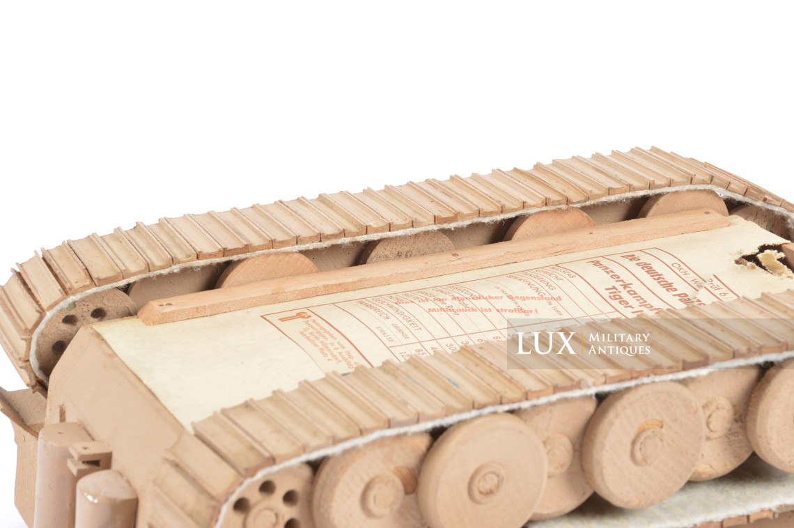 German army panzer recognition and training model, « TIGER I » - photo 41