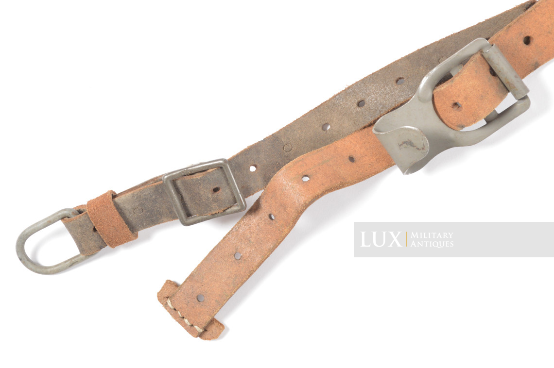 German combat Y-straps, « captured french leather variation » - photo 8