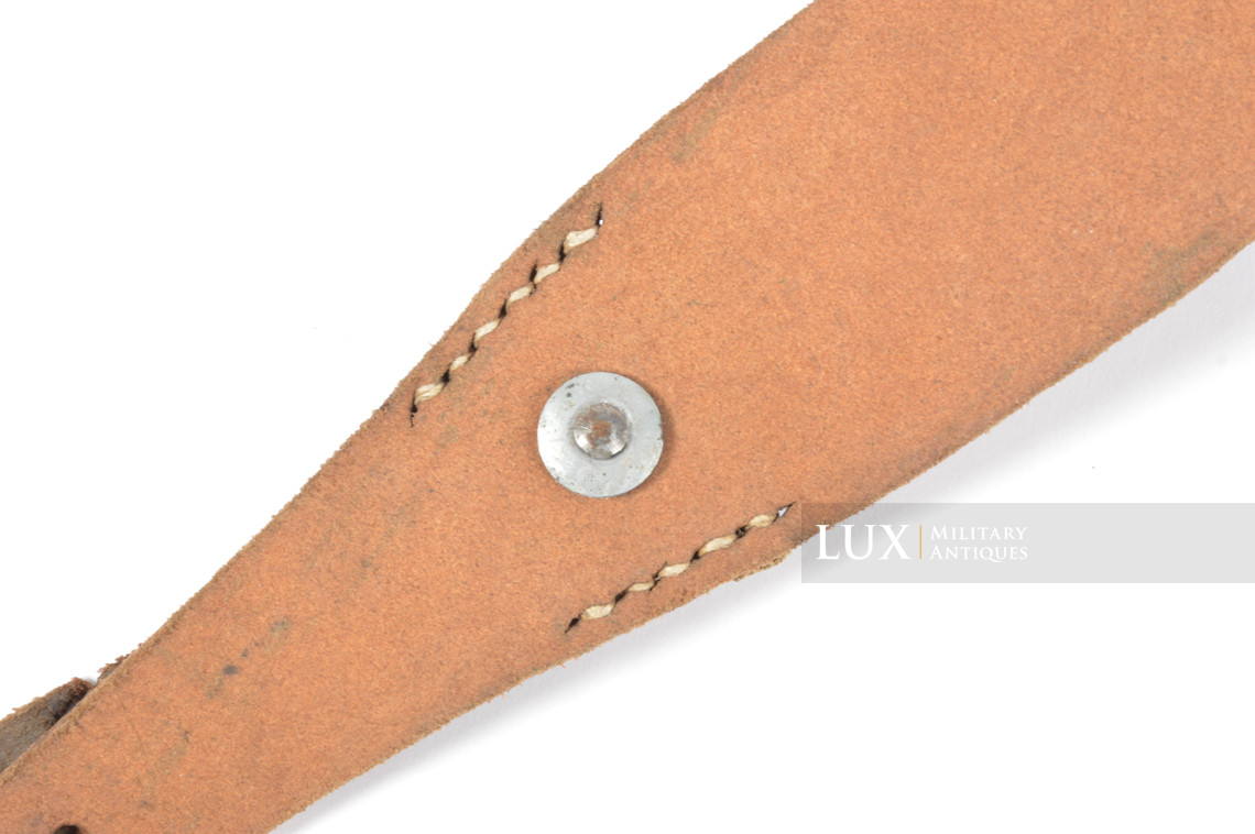 German combat Y-straps, « captured french leather variation » - photo 9
