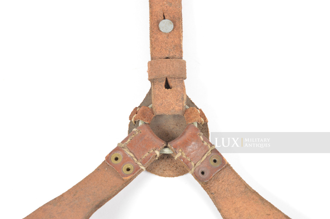 German combat Y-straps, « captured french leather variation » - photo 11