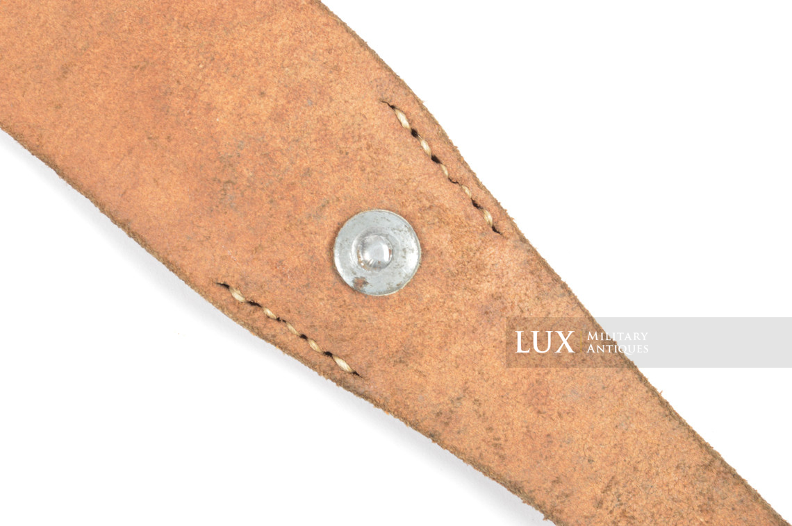 German combat Y-straps, « captured french leather variation » - photo 13