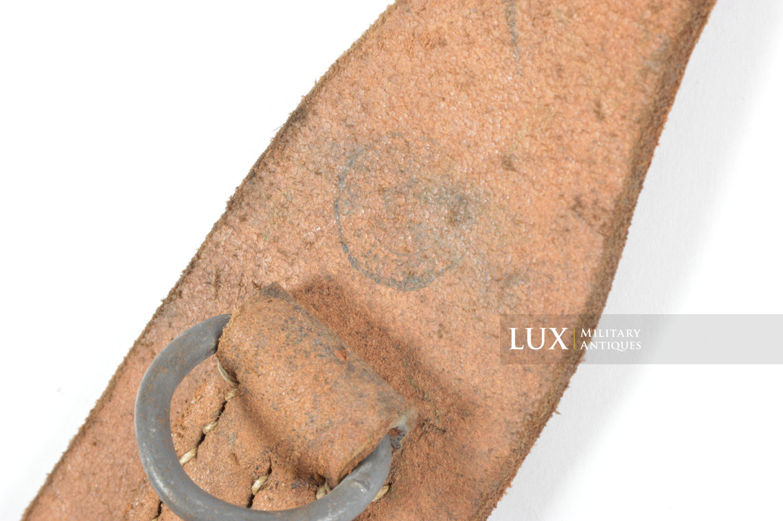 German combat Y-straps, « captured french leather variation » - photo 19