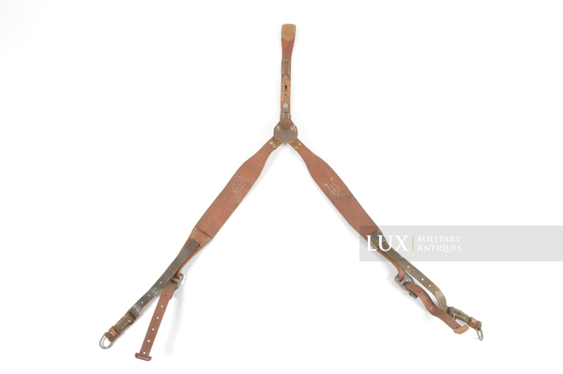 German combat Y-straps, « captured french leather variation » - photo 20