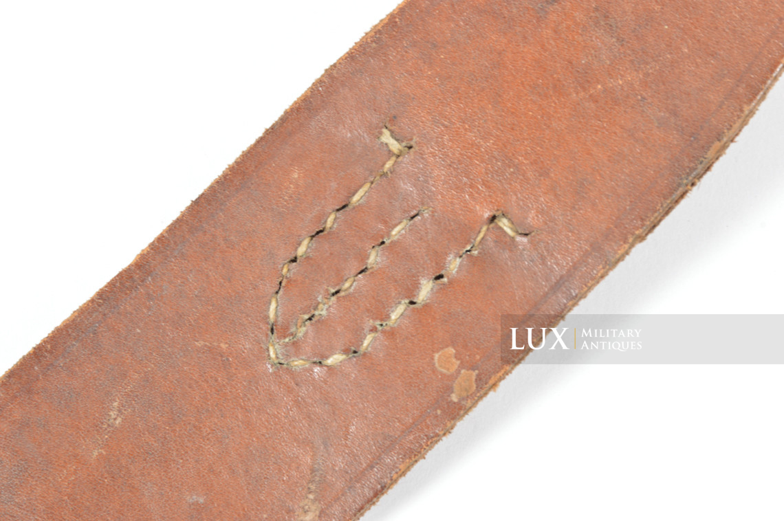 German combat Y-straps, « captured french leather variation » - photo 23