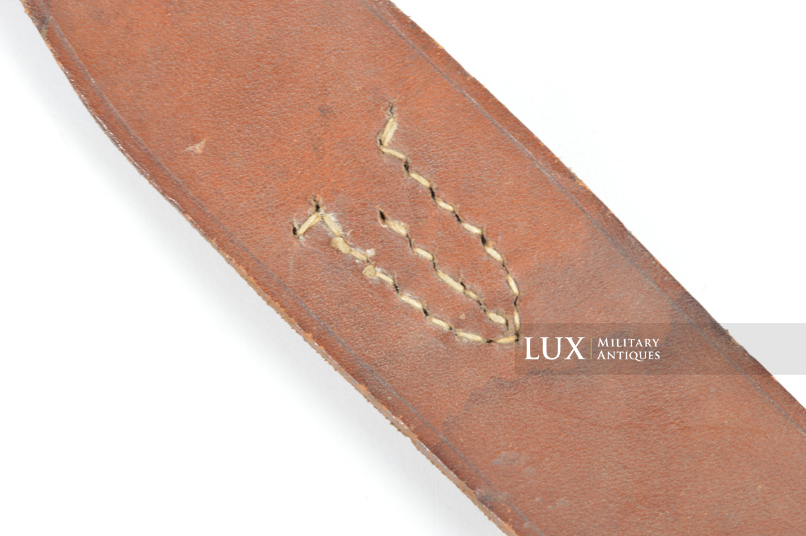 German combat Y-straps, « captured french leather variation » - photo 25