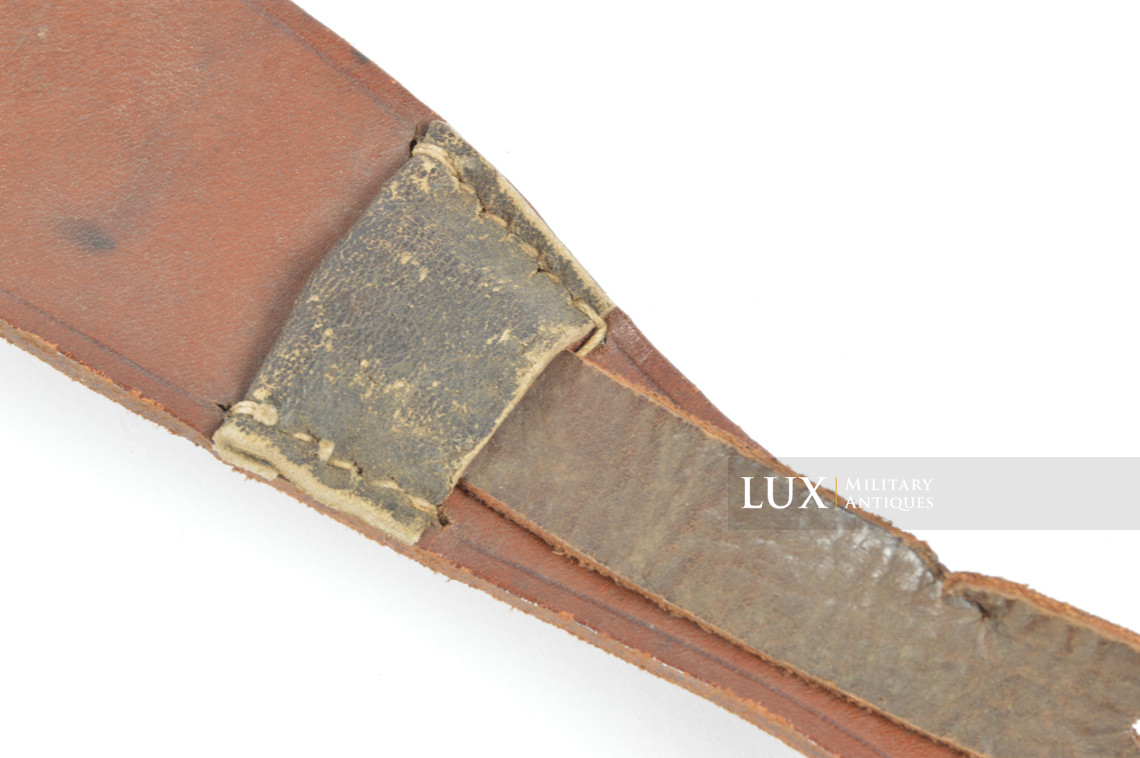 German combat Y-straps, « captured french leather variation » - photo 26