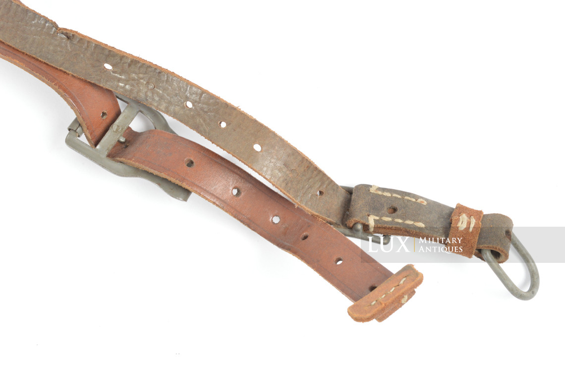 German combat Y-straps, « captured french leather variation » - photo 27