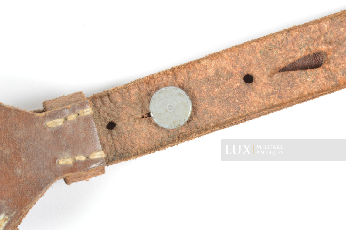 German combat Y-straps, « captured french leather variation » - photo 29