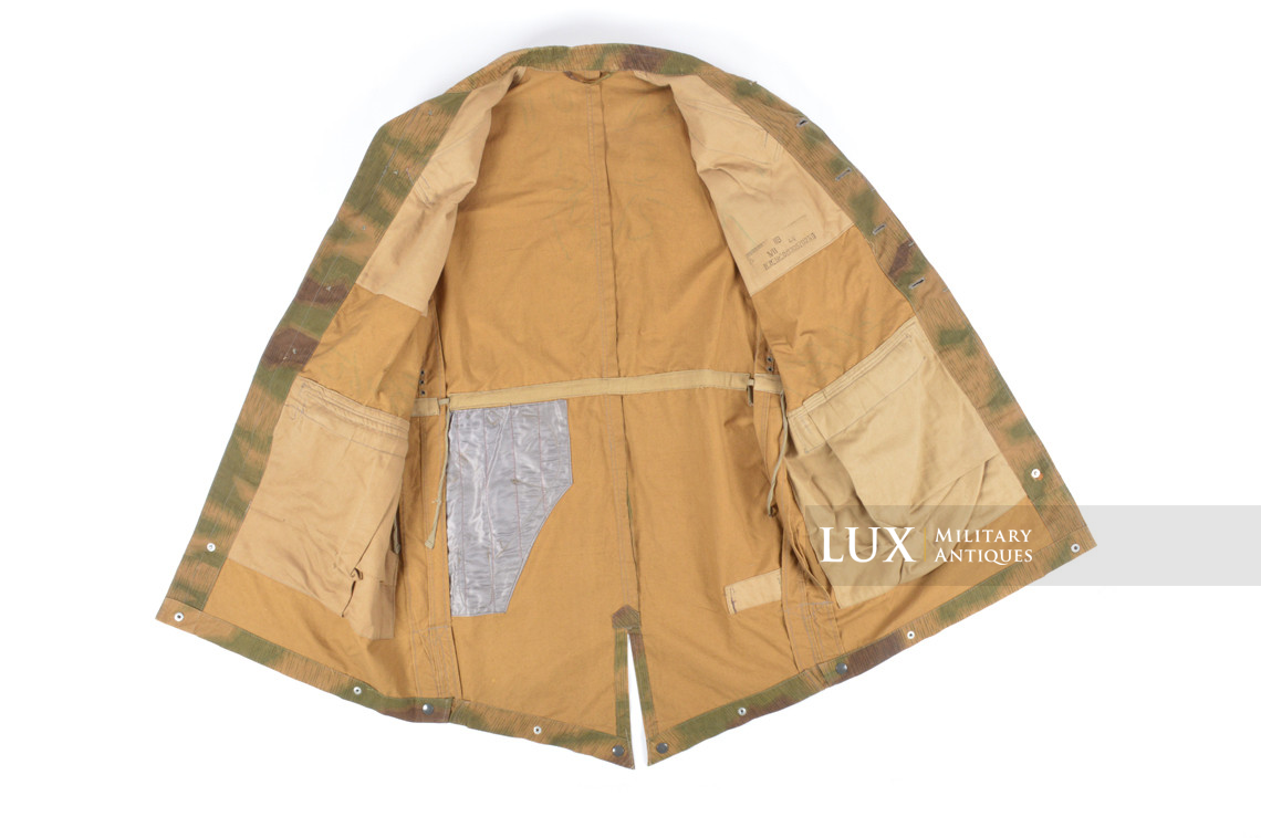 Blouse de saut de parachutiste allemand en camouflage flou - photo 37