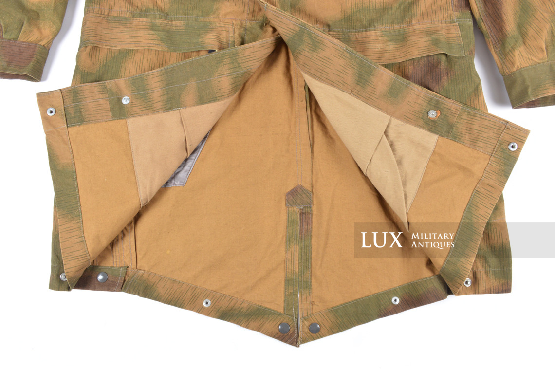 Blouse de saut de parachutiste allemand en camouflage flou - photo 16