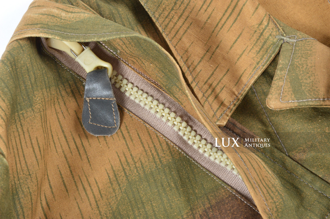 Blouse de saut de parachutiste allemand en camouflage flou - photo 21