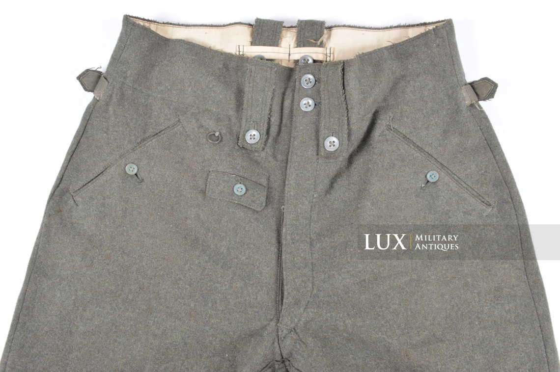 Pantalon M43 Heer / Waffen-SS, « RBNr » - photo 16