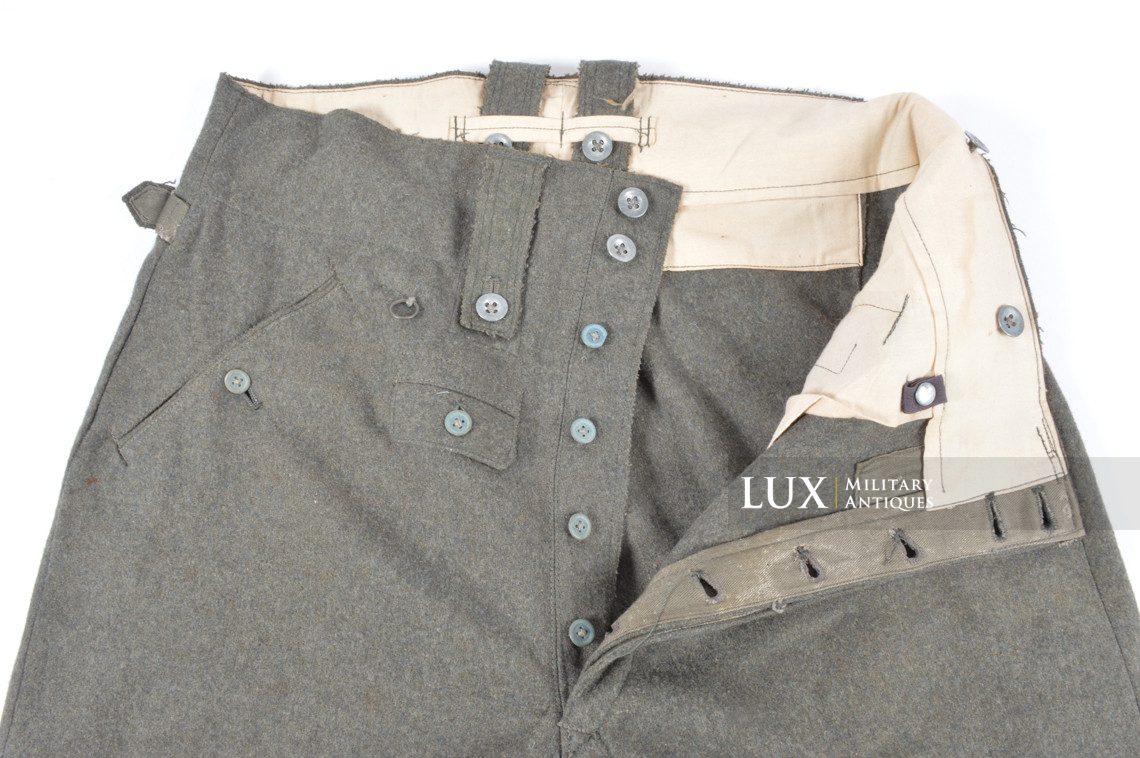 Pantalon M43 Heer / Waffen-SS, « RBNr » - photo 17