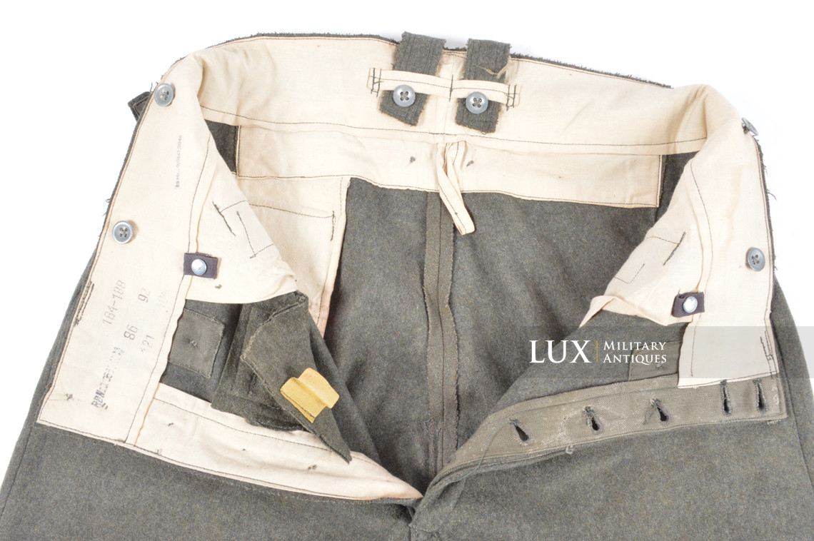 Pantalon M43 Heer / Waffen-SS, « RBNr » - photo 19