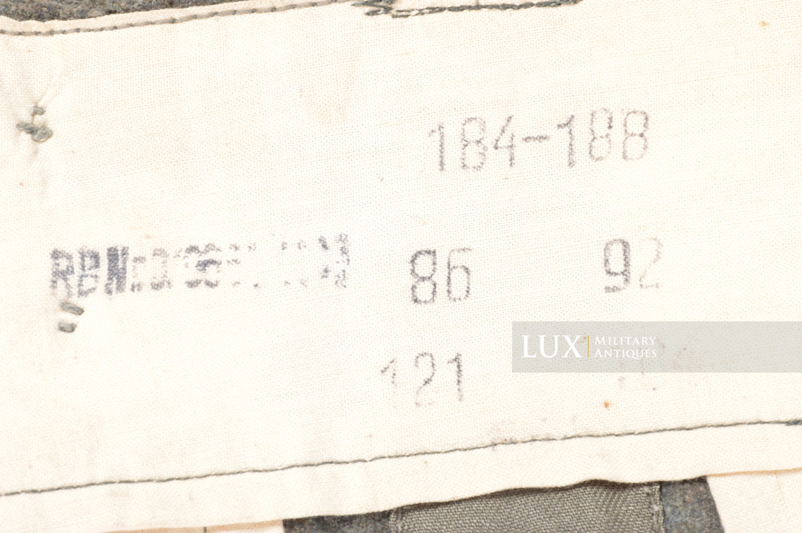 Pantalon M43 Heer / Waffen-SS, « RBNr » - photo 20