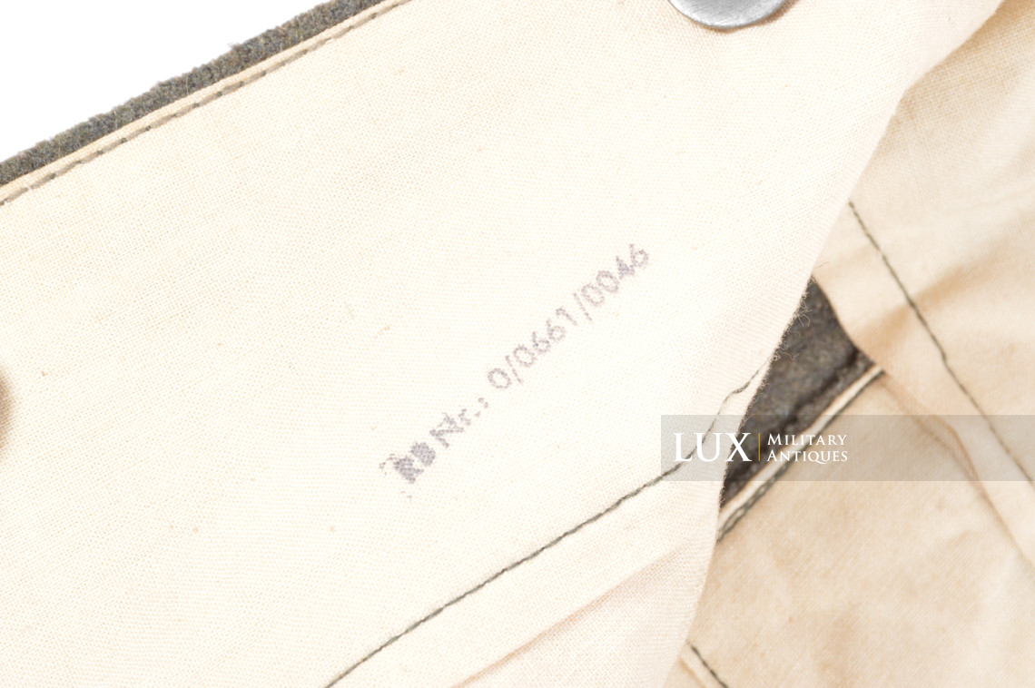 Pantalon M43 Heer / Waffen-SS, « RBNr » - photo 21