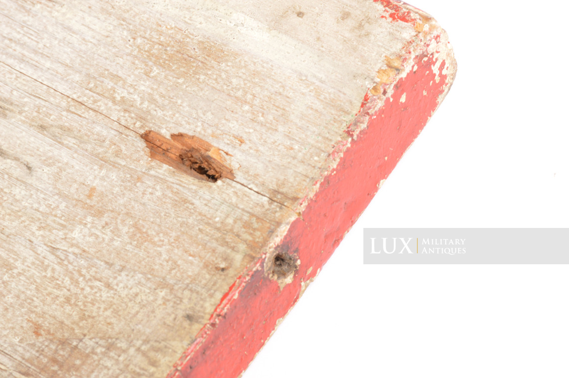 German wooden sign « ORST-KOMMANDANTUR » - photo 19