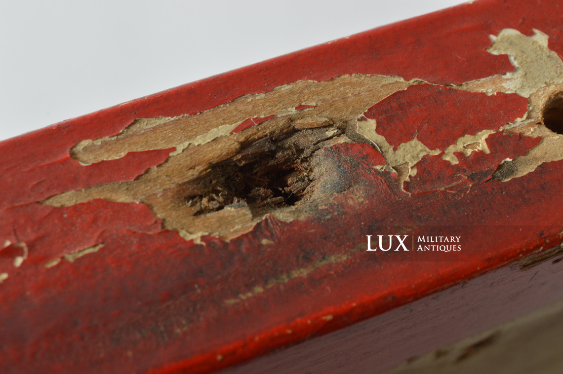 German wooden sign « ORST-KOMMANDANTUR » - photo 38