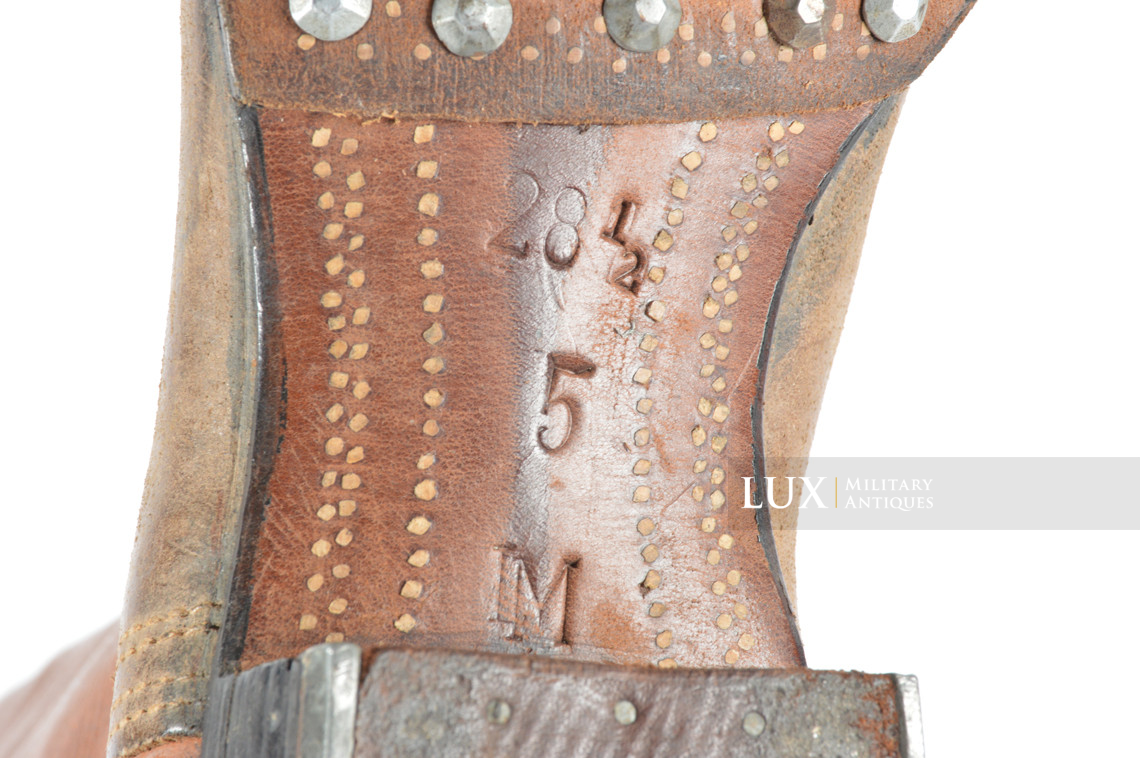Unissued early German issue jackboots, « 1941 » - photo 22