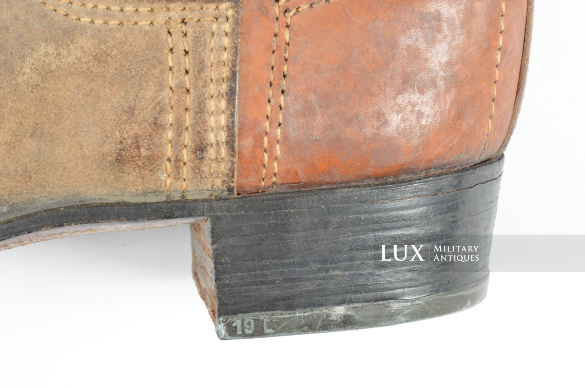 Unissued early German issue jackboots, « 1941 » - photo 30
