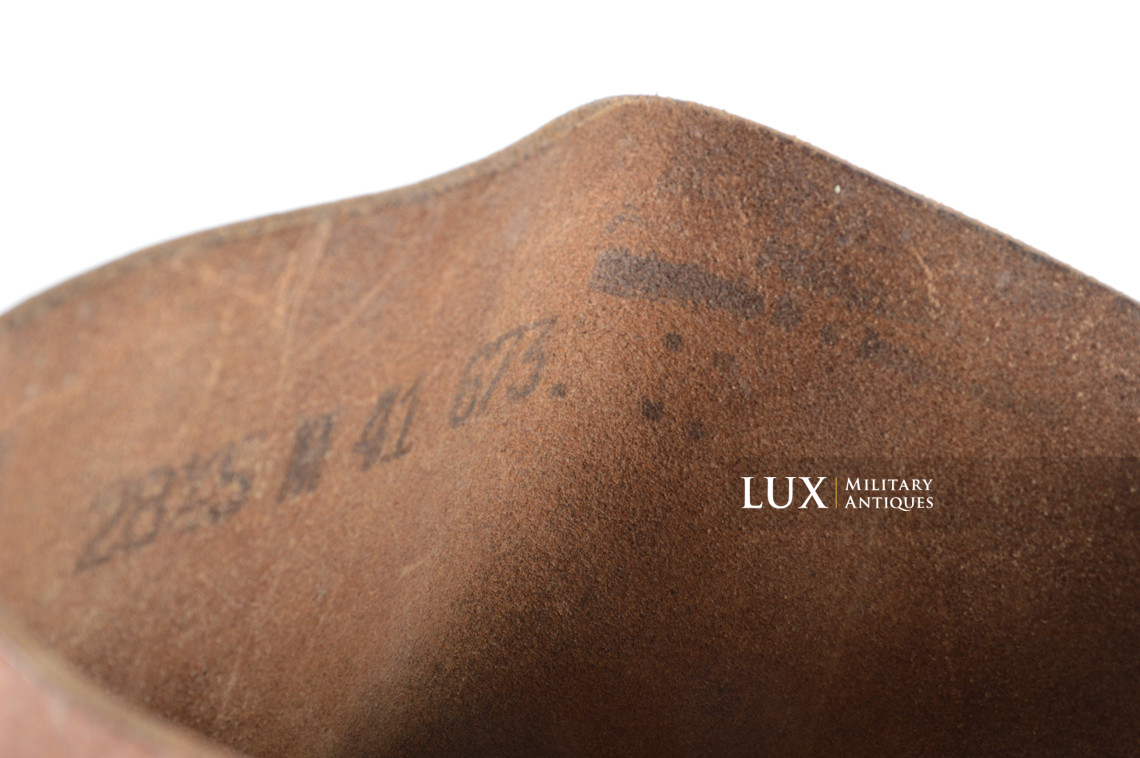 Unissued early German issue jackboots, « 1941 » - photo 42