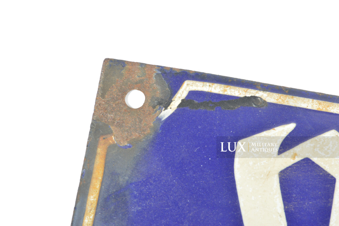 German enamelled street sign, « Margratenstrasse » - photo 14