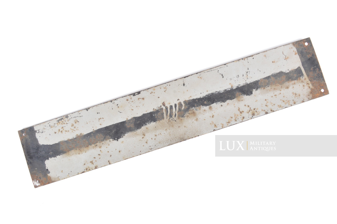 German enamelled street sign, « Margratenstrasse » - photo 16