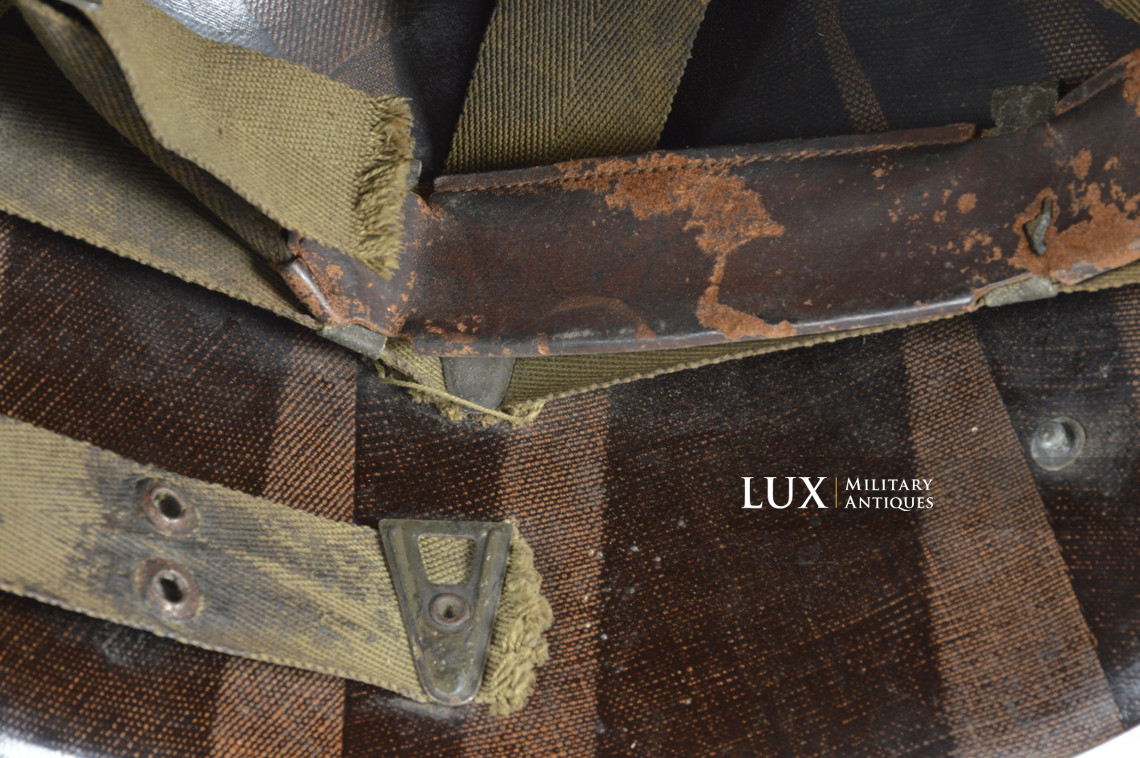 Rare casque USM1 sous-officier, « NCO » - photo 55