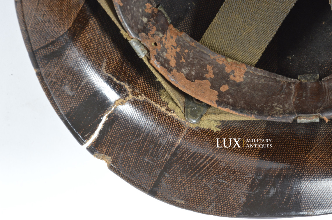 Rare casque USM1 sous-officier, « NCO » - photo 57