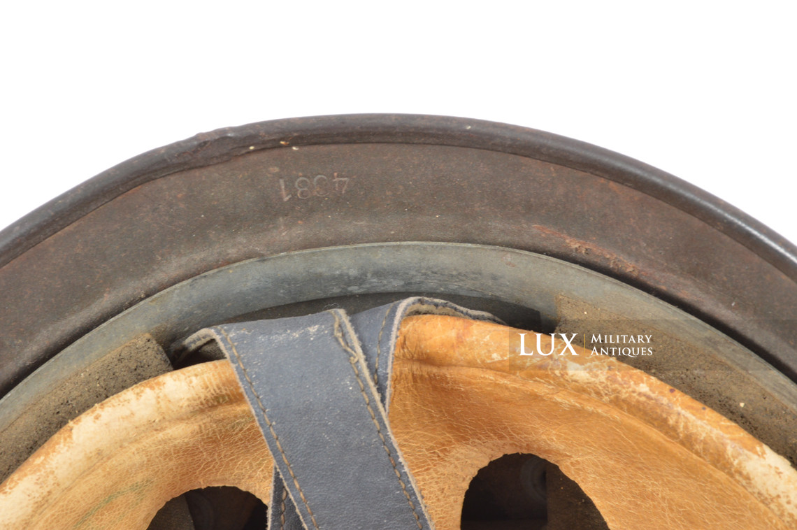 Casque M38 de parachutiste allemand tardif, « ckl71 » - photo 29