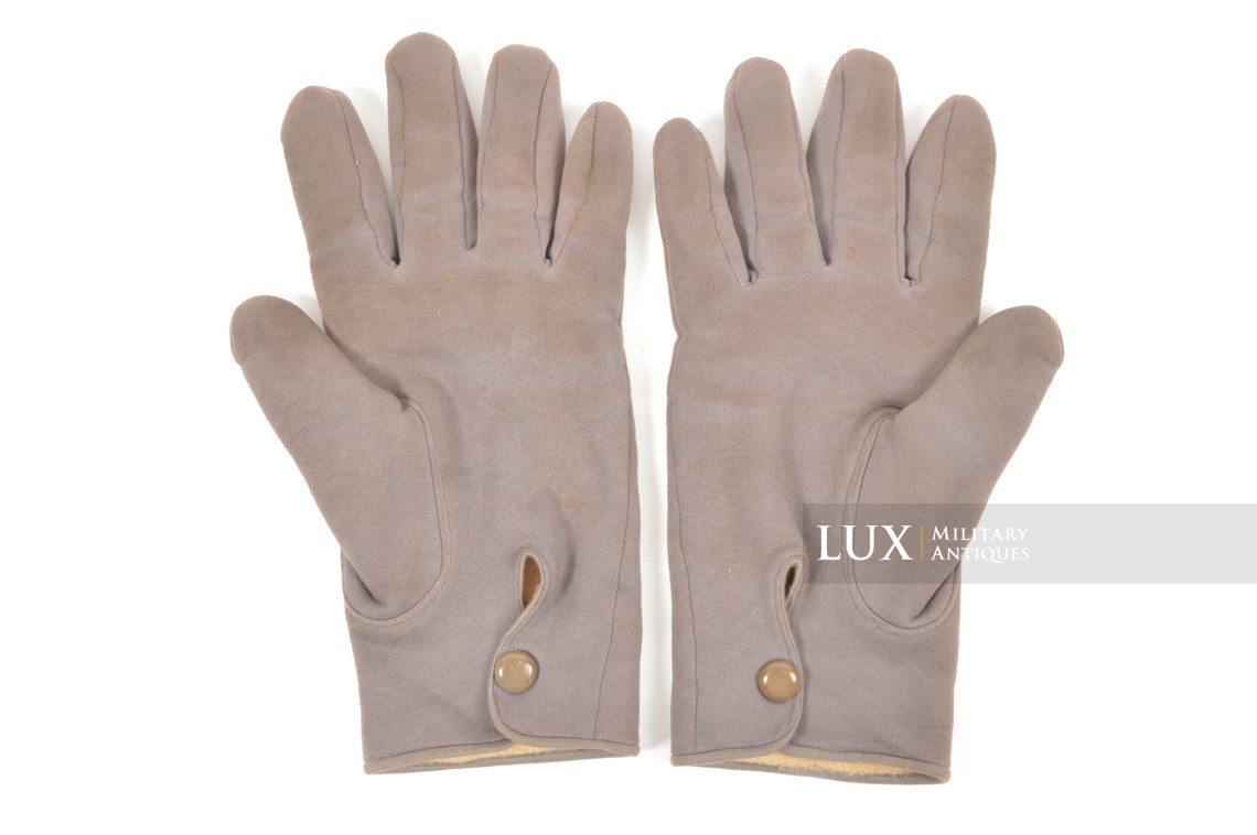 Paire de gants allemands d'officer en tissus - photo 8