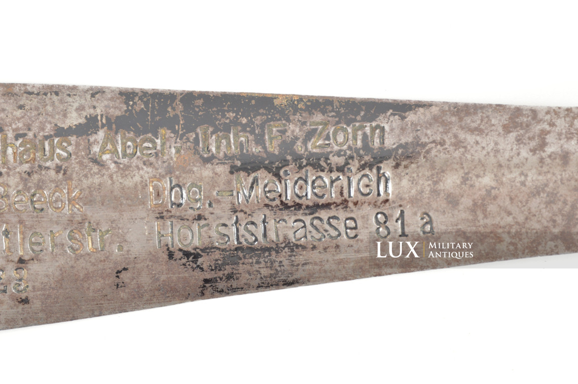 Period German shoehorn, « Adolf-Hitler Str. 323 » - photo 8