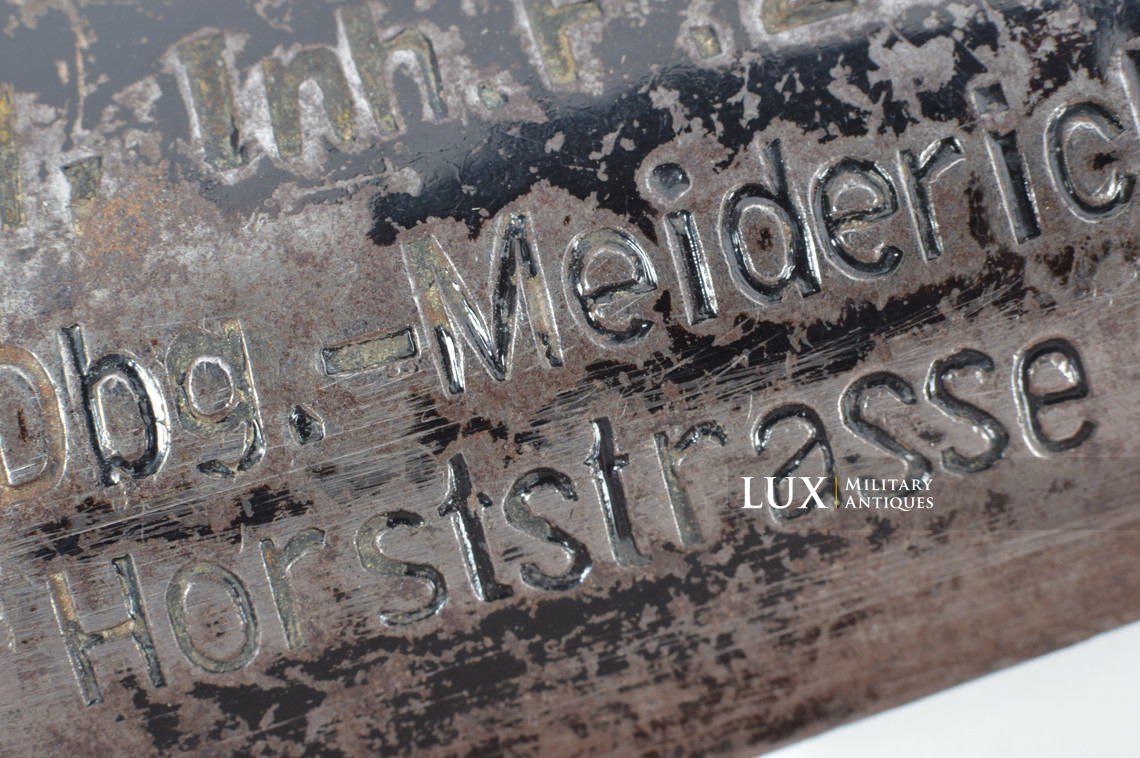 Period German shoehorn, « Adolf-Hitler Str. 323 » - photo 10