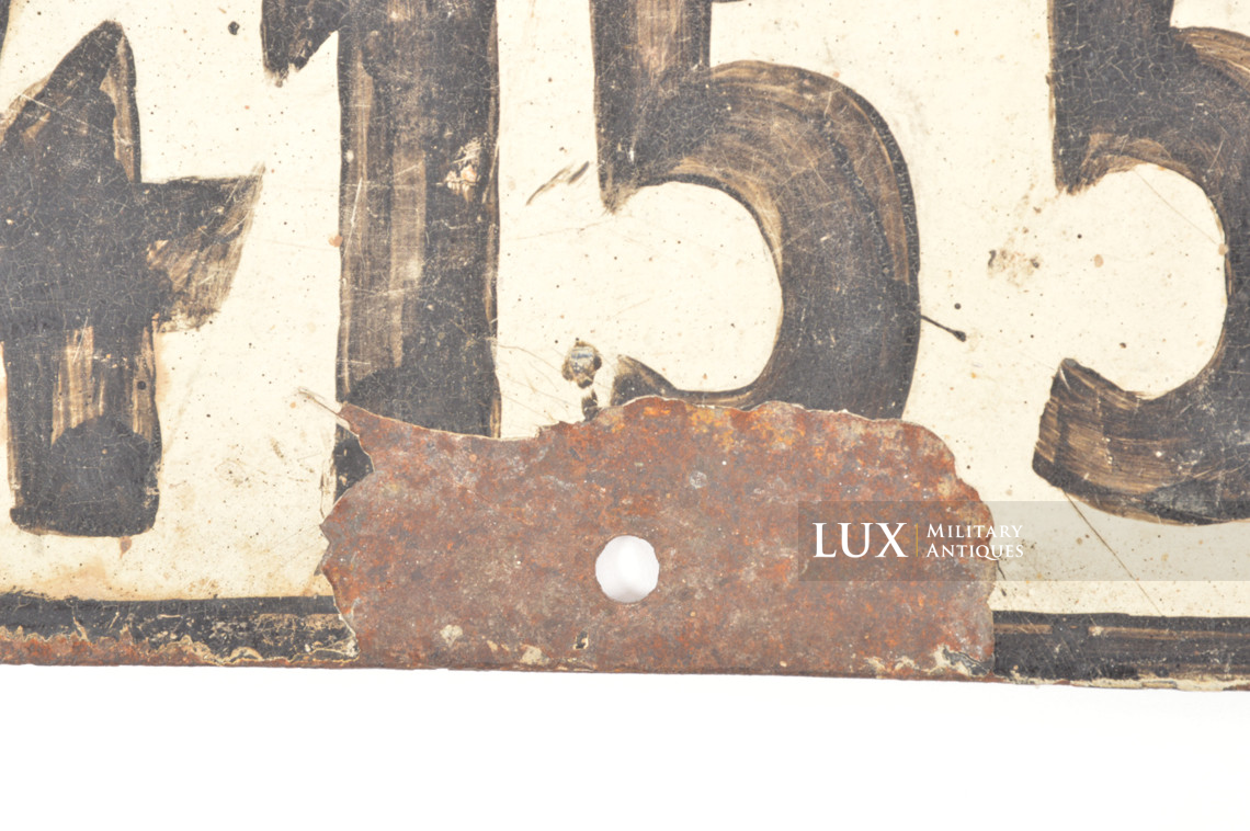 Rare Heer vehicle license plate, « SCHLEIDEN » - photo 9