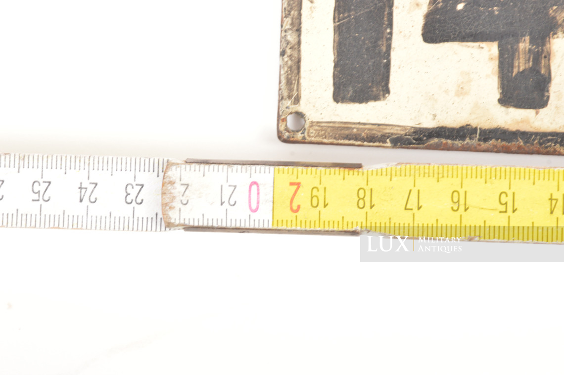 Rare Heer vehicle license plate, « SCHLEIDEN » - photo 11