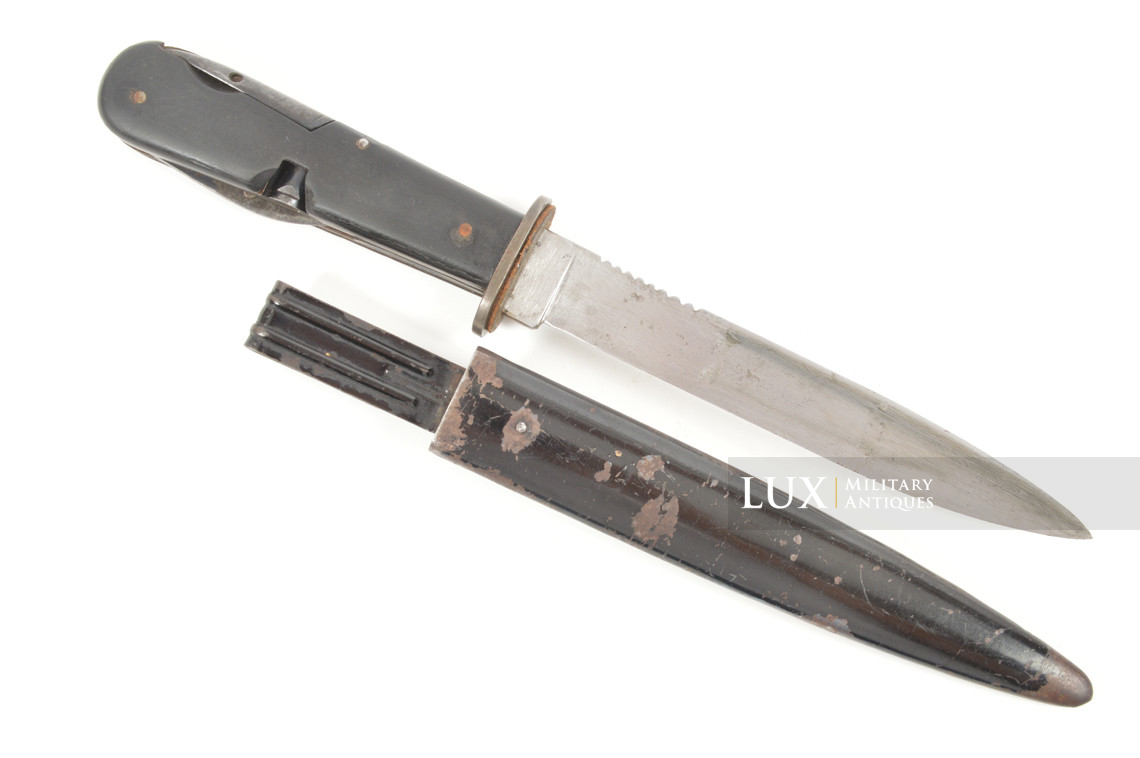 Couteau de combat allemand Heer / Waffen-SS, « multi-outils » - photo 7