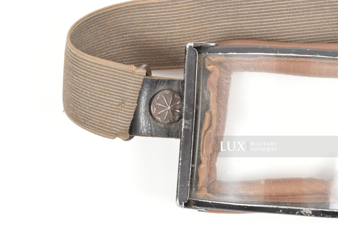 Lunettes précoces de motocycliste allemand, « KRADMELDER » - photo 7