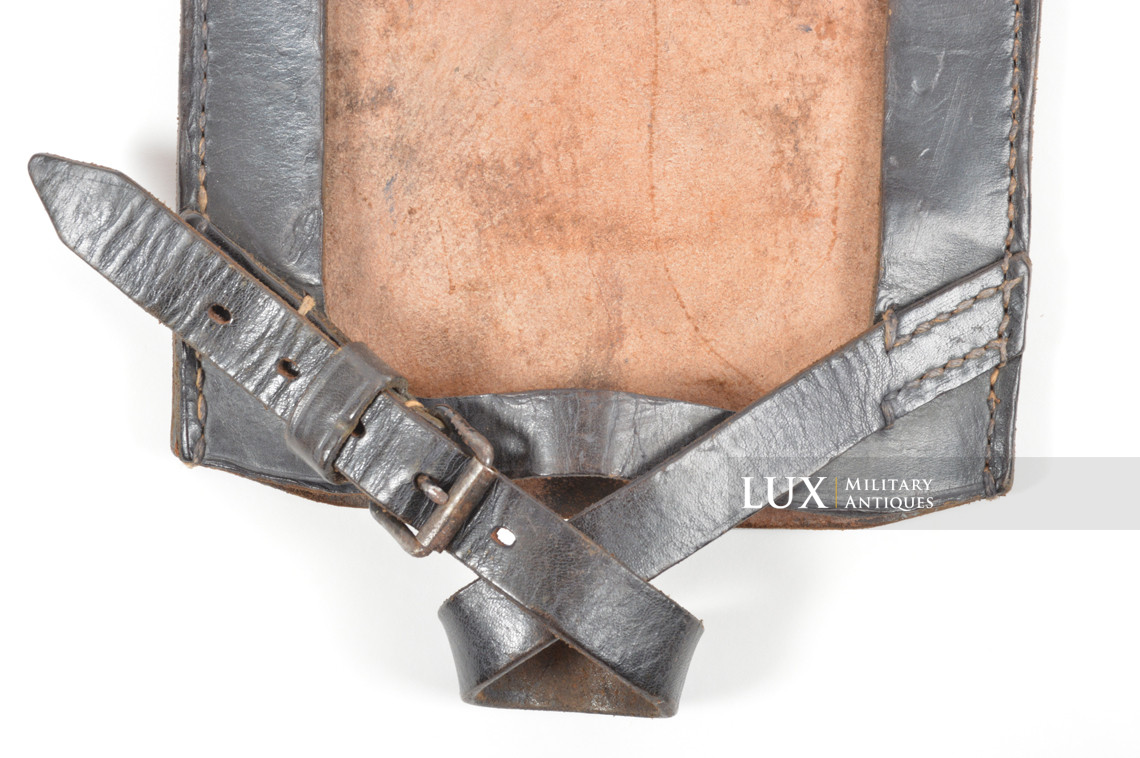 Porte pelle précoce en cuir noir, « OTTO SINDEL 1940 » - photo 9